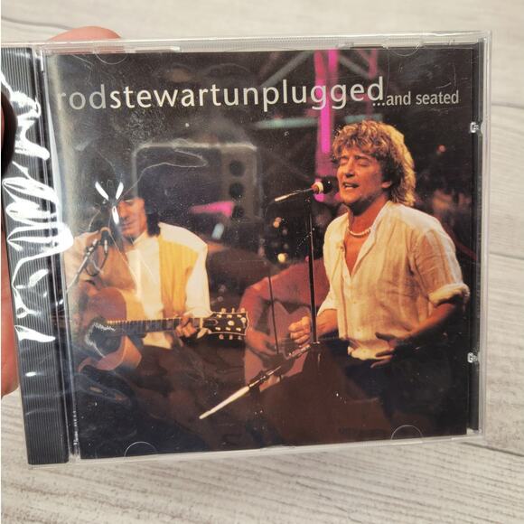 Rod Steward Unplugged and Seated Feat. Ronnie Wood Cd, New in Packaging - Picture 2 of 6